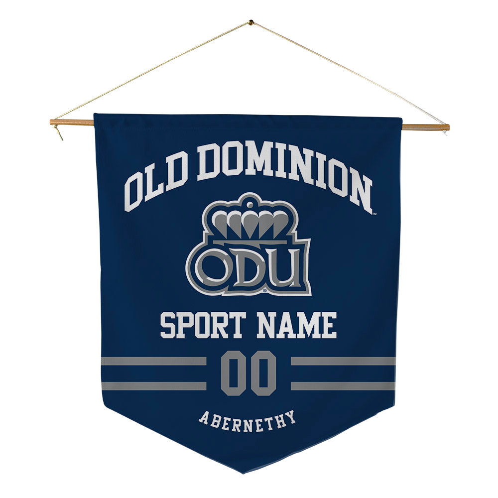 Old Dominion - NCAA Football : Landen Abernethy - Pennant - 18" x 21"-0