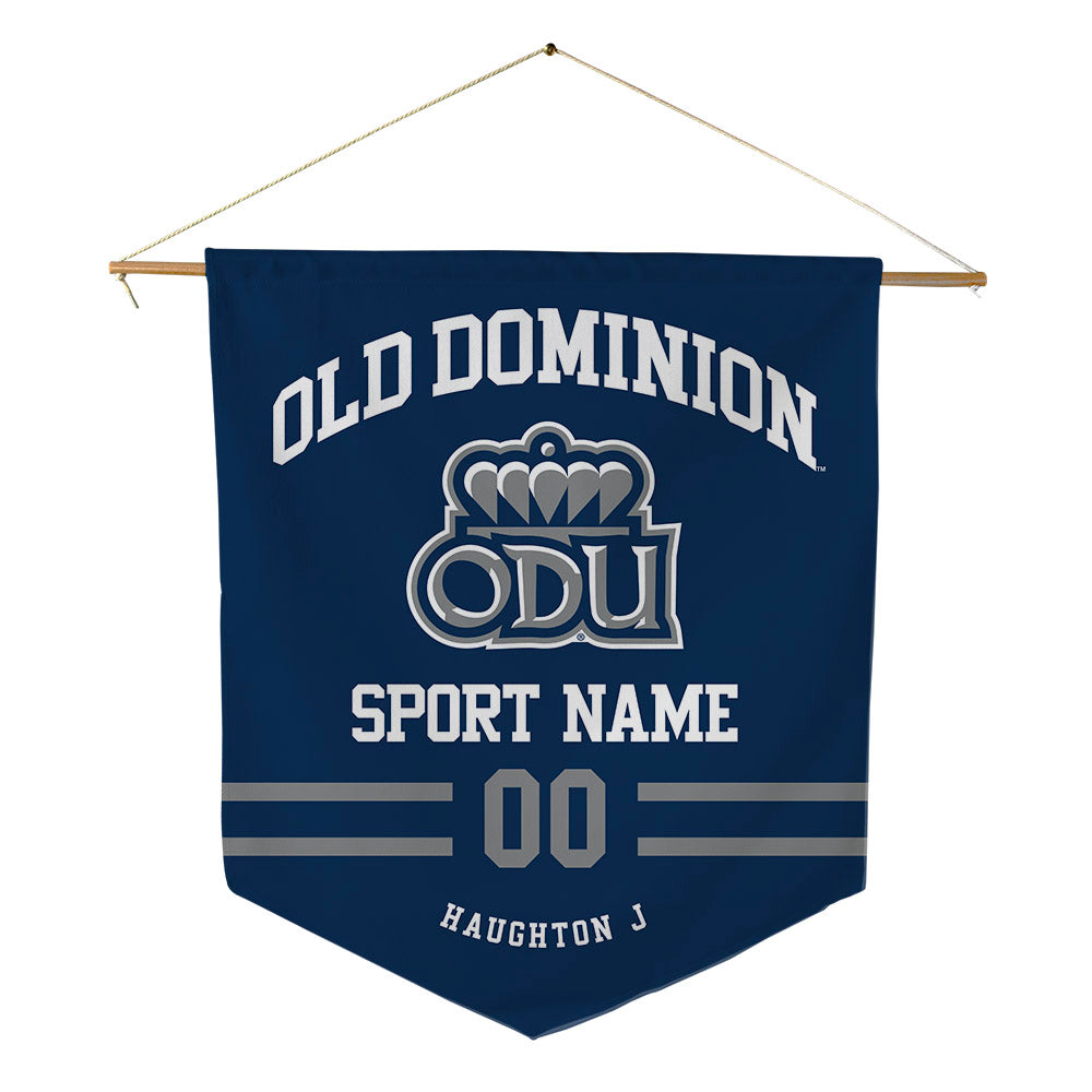 Old Dominion - NCAA Football : Leon Haughton J - Pennant - 18" x 21"-0