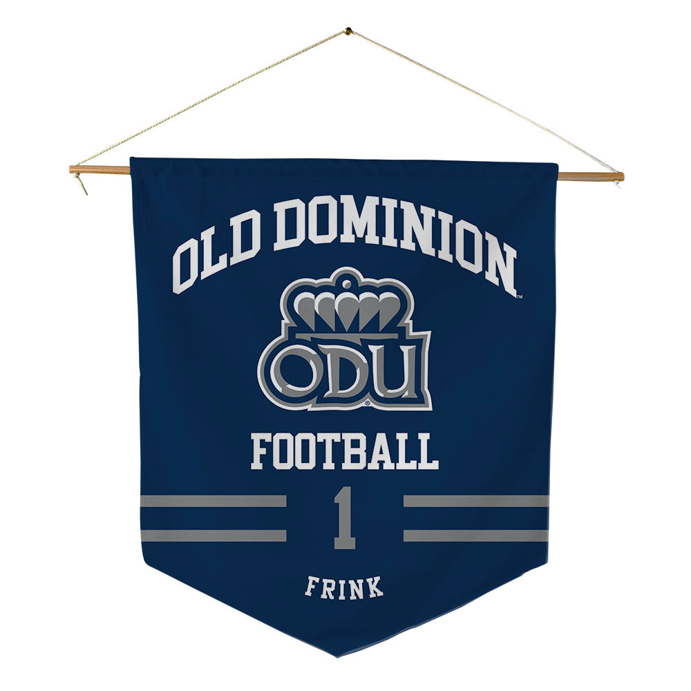 Old Dominion - NCAA Football : Zion Frink - Pennant - 18" x 21"-0