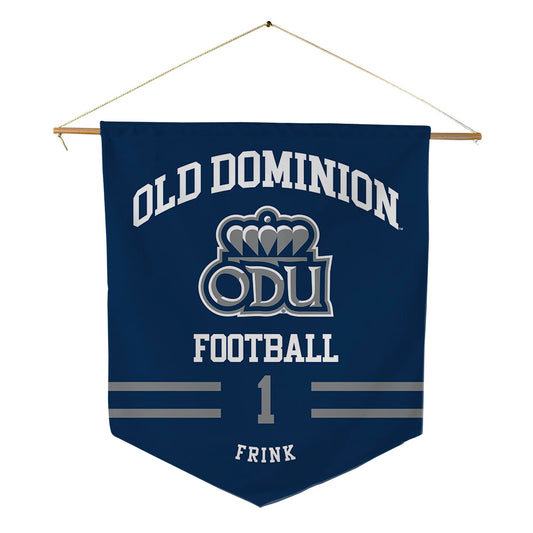Old Dominion - NCAA Football : Zion Frink - Pennant - 18" x 21"-0