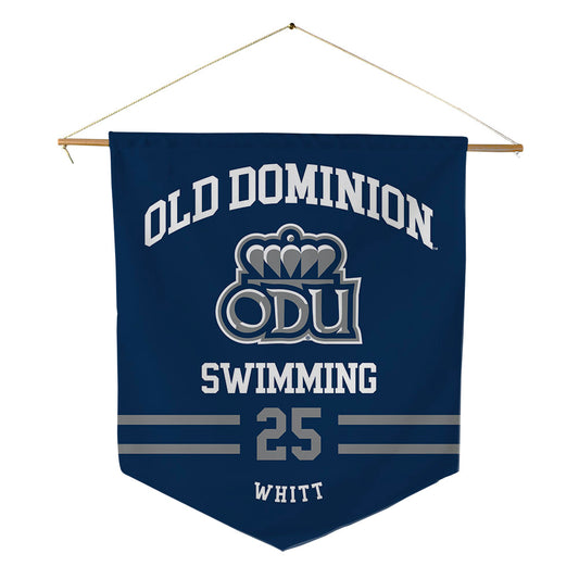 Old Dominion - NCAA Women's Swimming : Jadyn Whitt - Pennant - 18" x 21"-0