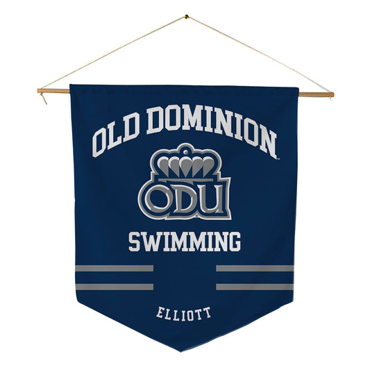 Old Dominion - NCAA Women's Swimming : Addie Elliott - Pennant - 18" x 21"-0