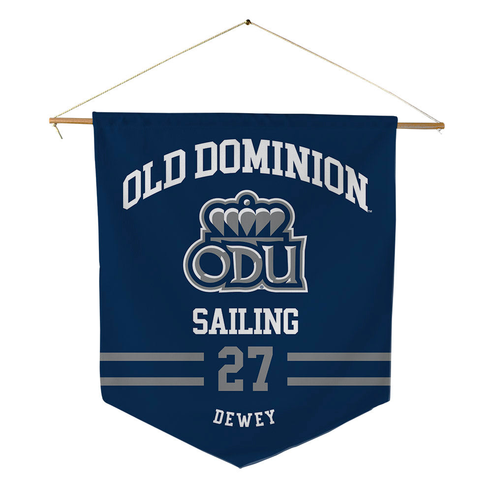 Old Dominion - NCAA Women's Sailing : Gianna Dewey - Pennant - 18" x 21"-0