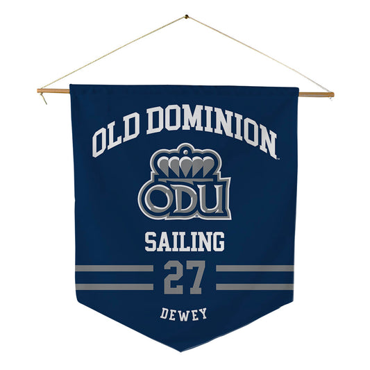 Old Dominion - NCAA Women's Sailing : Gianna Dewey - Pennant - 18" x 21"-0