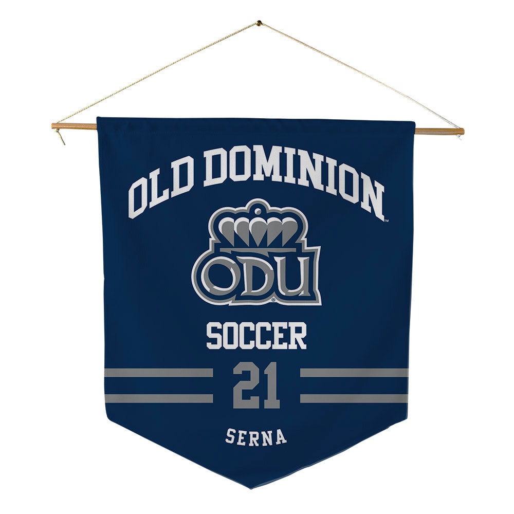 Old Dominion - NCAA Women's Soccer : Mia Serna - Pennant - 18" x 21"-0