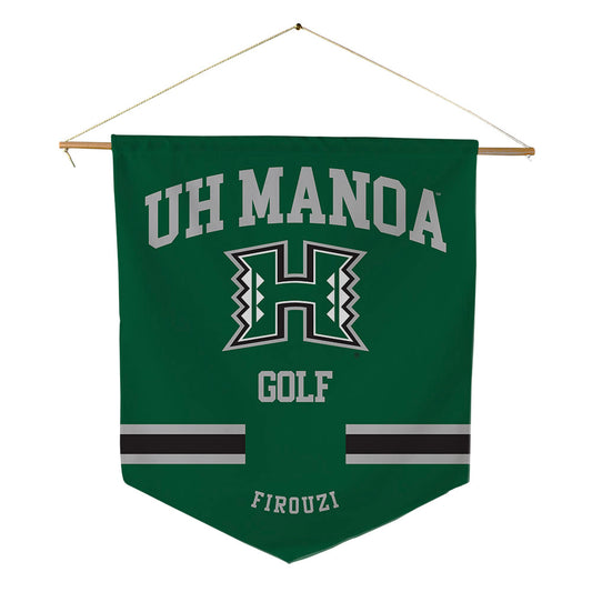 Hawaii - NCAA Women's Golf : Sofina Firouzi - Pennant - 18" x 21"-0
