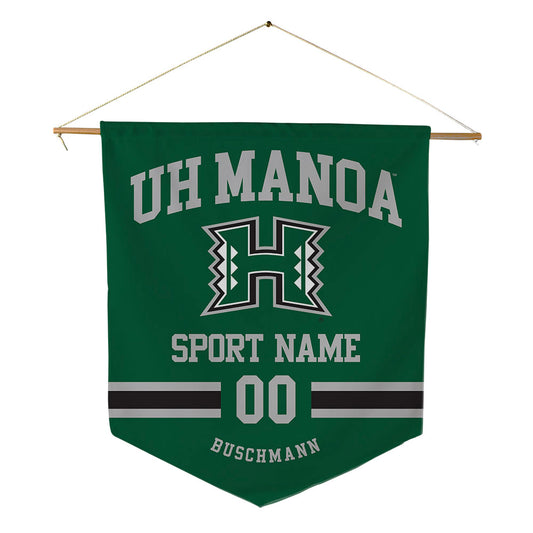 Hawaii - NCAA Beach Volleyball : Sophie Buschmann - Pennant - 18" x 21"-0