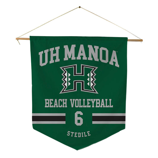 Hawaii - NCAA Beach Volleyball : Izadora Stedile - Pennant - 18" x 21"-0