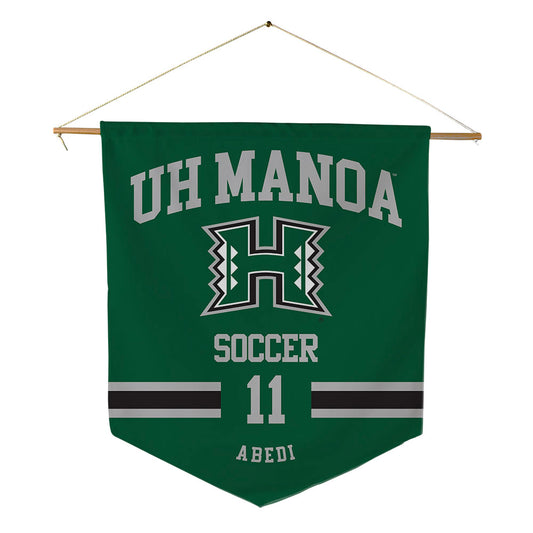 Hawaii - NCAA Women's Soccer : Parisa Abedi - Pennant - 18" x 21"-0