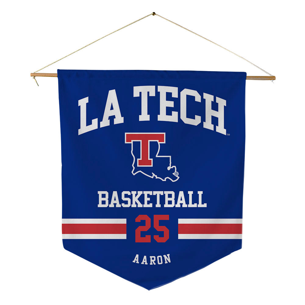 LA Tech - NCAA Women's Basketball : Averi Aaron - Pennant - 18" x 21"-0
