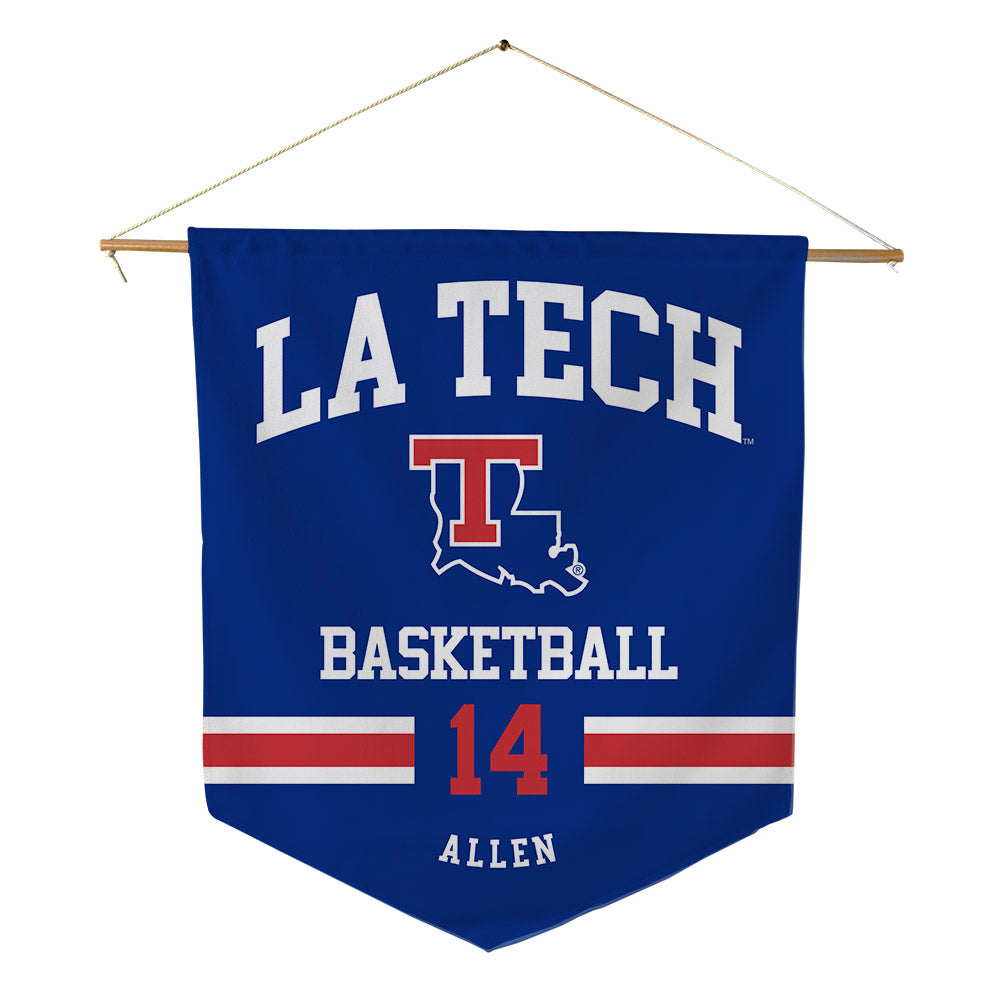LA Tech - NCAA Men's Basketball : Will Allen - Pennant - 18" x 21"-0