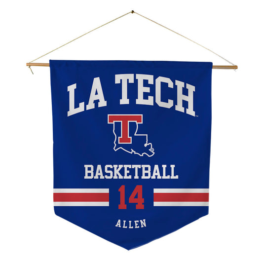 LA Tech - NCAA Men's Basketball : Will Allen - Pennant - 18" x 21"-0