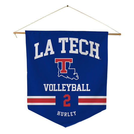 LA Tech - NCAA Women's Volleyball : Jailen Hurley - Pennant - 18" x 21"-0