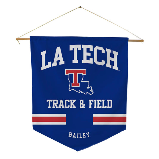 LA Tech - NCAA Women's Track & Field : Caitlynn Bailey - Pennant - 18" x 21"-0