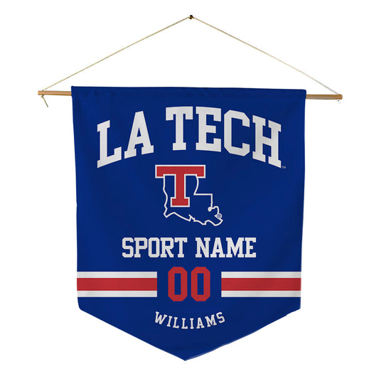LA Tech - NCAA Football : Justice Williams - Pennant - 18" x 21"-0
