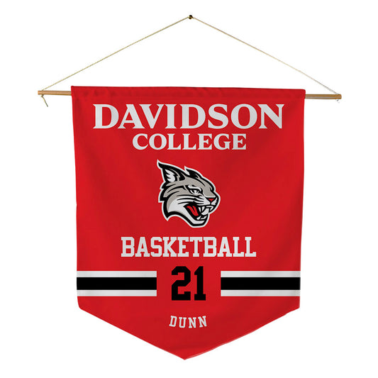 Davidson - NCAA Women's Basketball : Charlise Dunn - Pennant - 18" x 21"-0