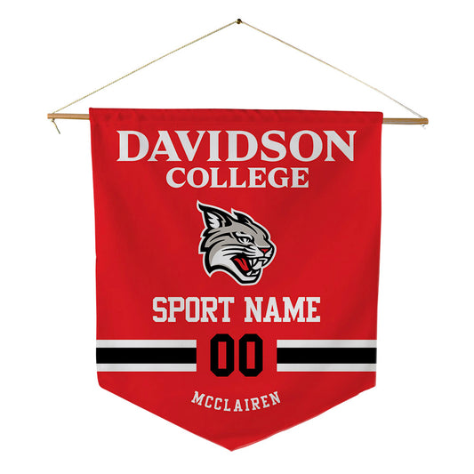 Davidson - NCAA Football : Revis McClairen - Pennant - 18" x 21"-0