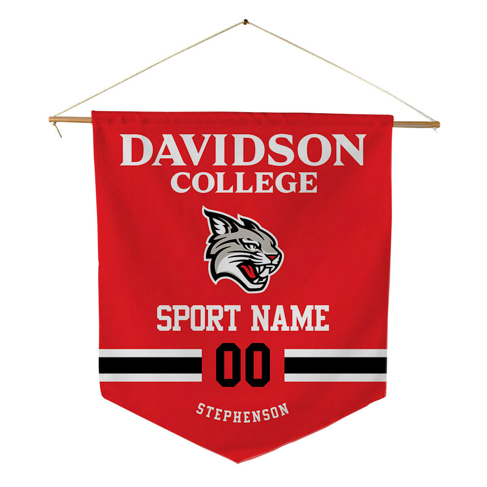 Davidson - NCAA Women's Lacrosse : Skylar Stephenson - Pennant - 18" x 21"-0