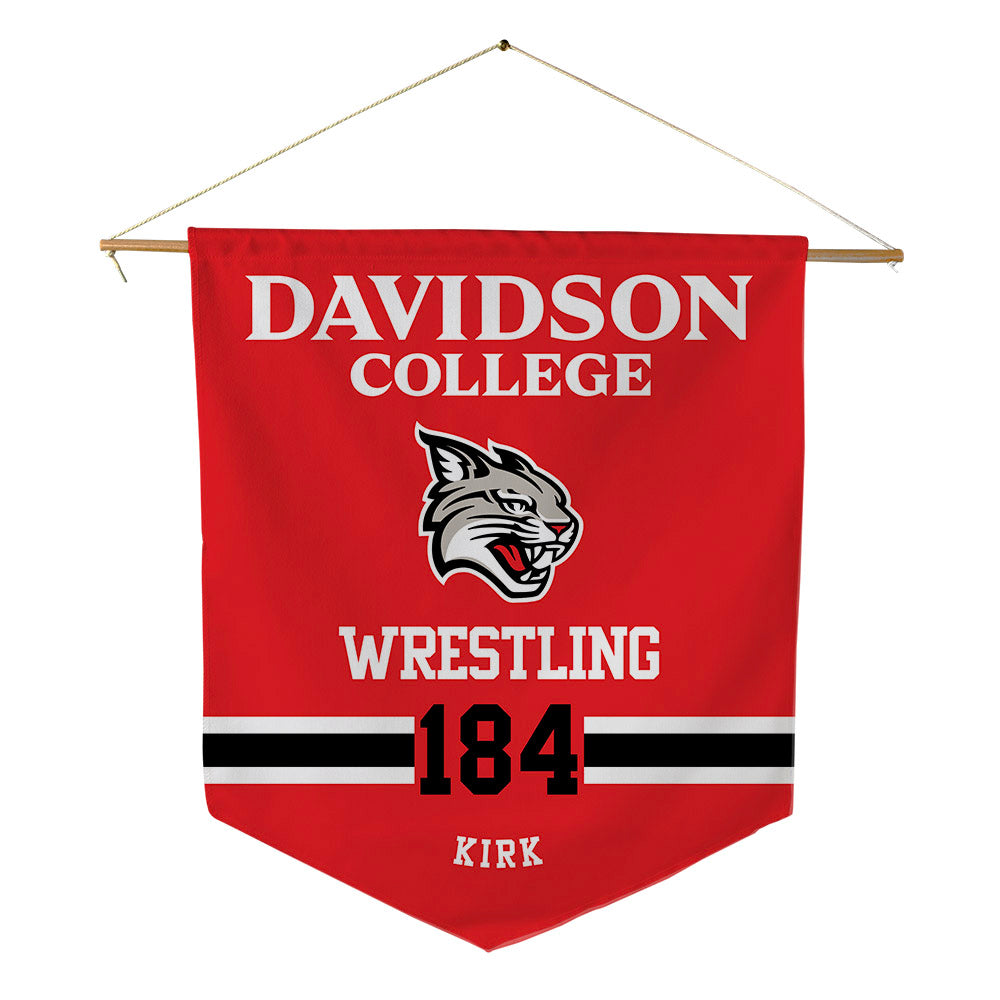 Davidson - NCAA Wrestling : Cody Kirk - Pennant - 18" x 21"-0