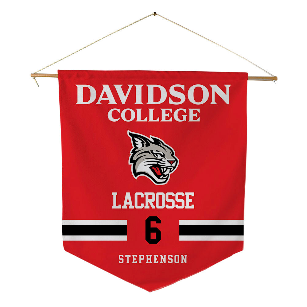 Davidson - NCAA Women's Lacrosse : Skylar Stephenson - Pennant - 18" x 21"-0