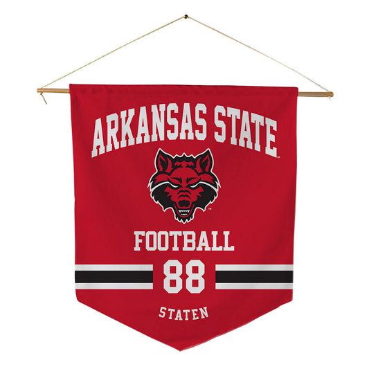 Arkansas State - NCAA Football : Andrew Staten - Pennant - 18" x 21"-0