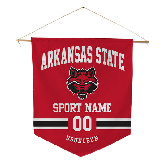 Arkansas State - NCAA Women's Track & Field : Queen Usunobun - Pennant - 18" x 21"-0