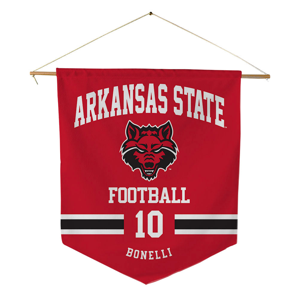 Arkansas State - NCAA Football : Jaylen Bonelli - Pennant - 18" x 21"-0