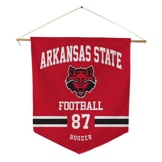 Arkansas State - NCAA Football : Samuel Boozer - Pennant - 18" x 21"-0