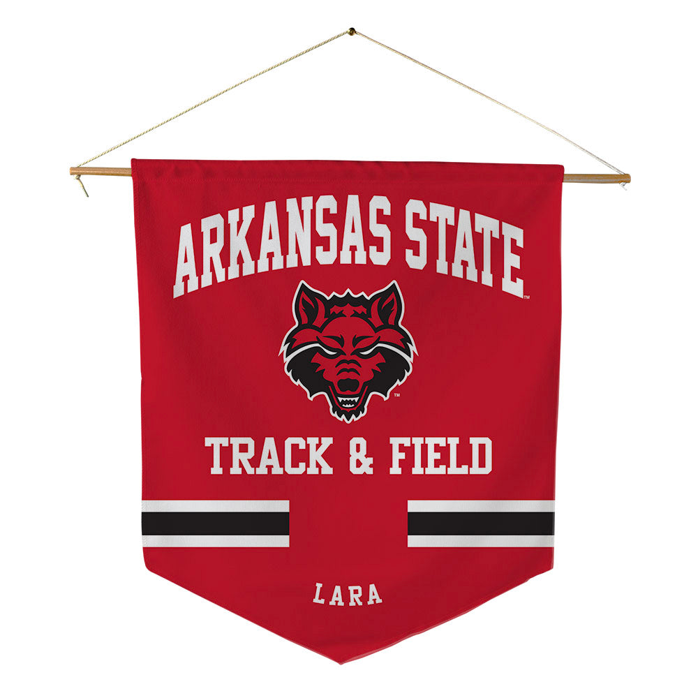 Arkansas State - NCAA Women's Track & Field : Alexandra Lara - Pennant - 18" x 21"-0