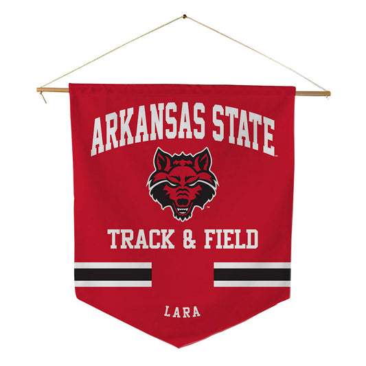 Arkansas State - NCAA Women's Track & Field : Alexandra Lara - Pennant - 18" x 21"-0