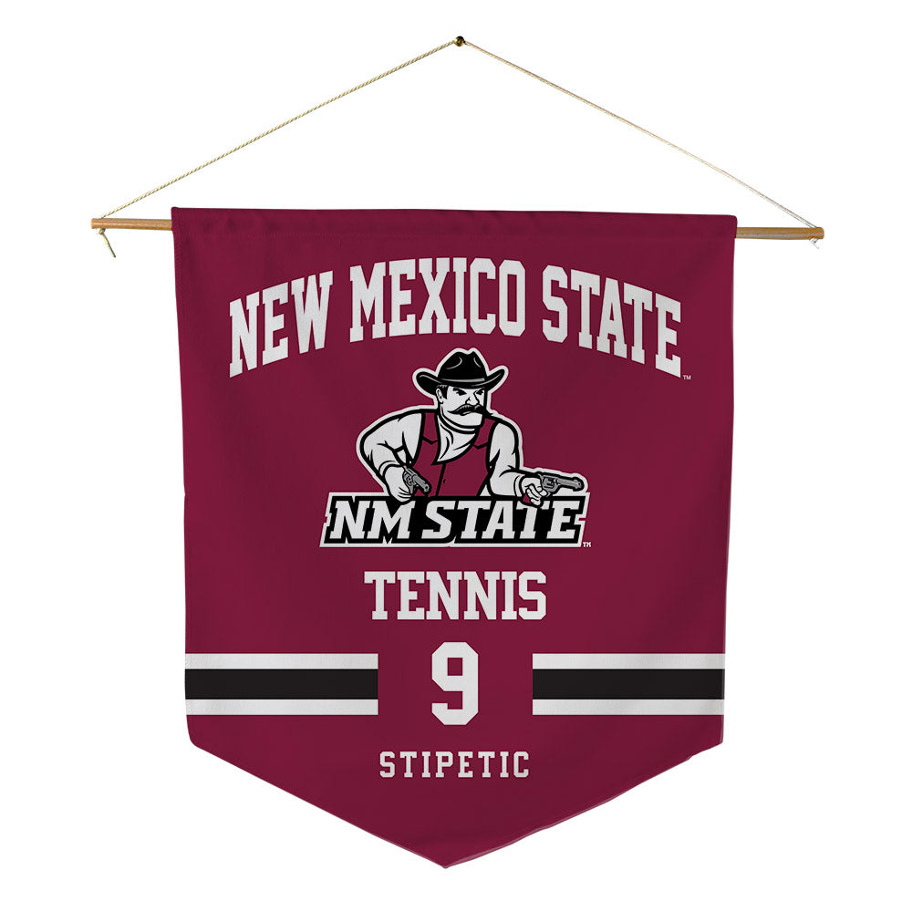 NMSU - NCAA Men's Tennis : Roko Stipetic - Pennant - 18" x 21"-0