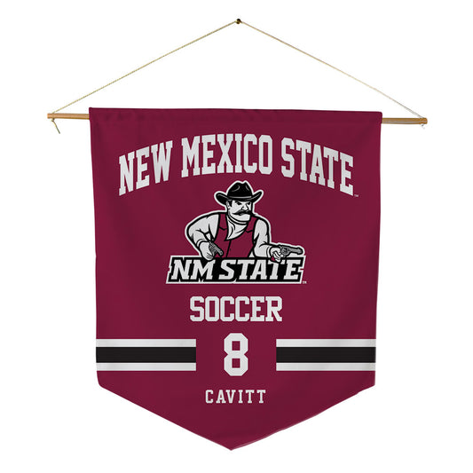 NMSU - NCAA Women's Soccer : Marlee Cavitt - Pennant - 18" x 21"-0