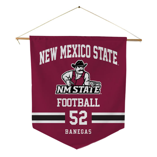 NMSU - NCAA Football : Joey Banegas - Pennant - 18" x 21"-0
