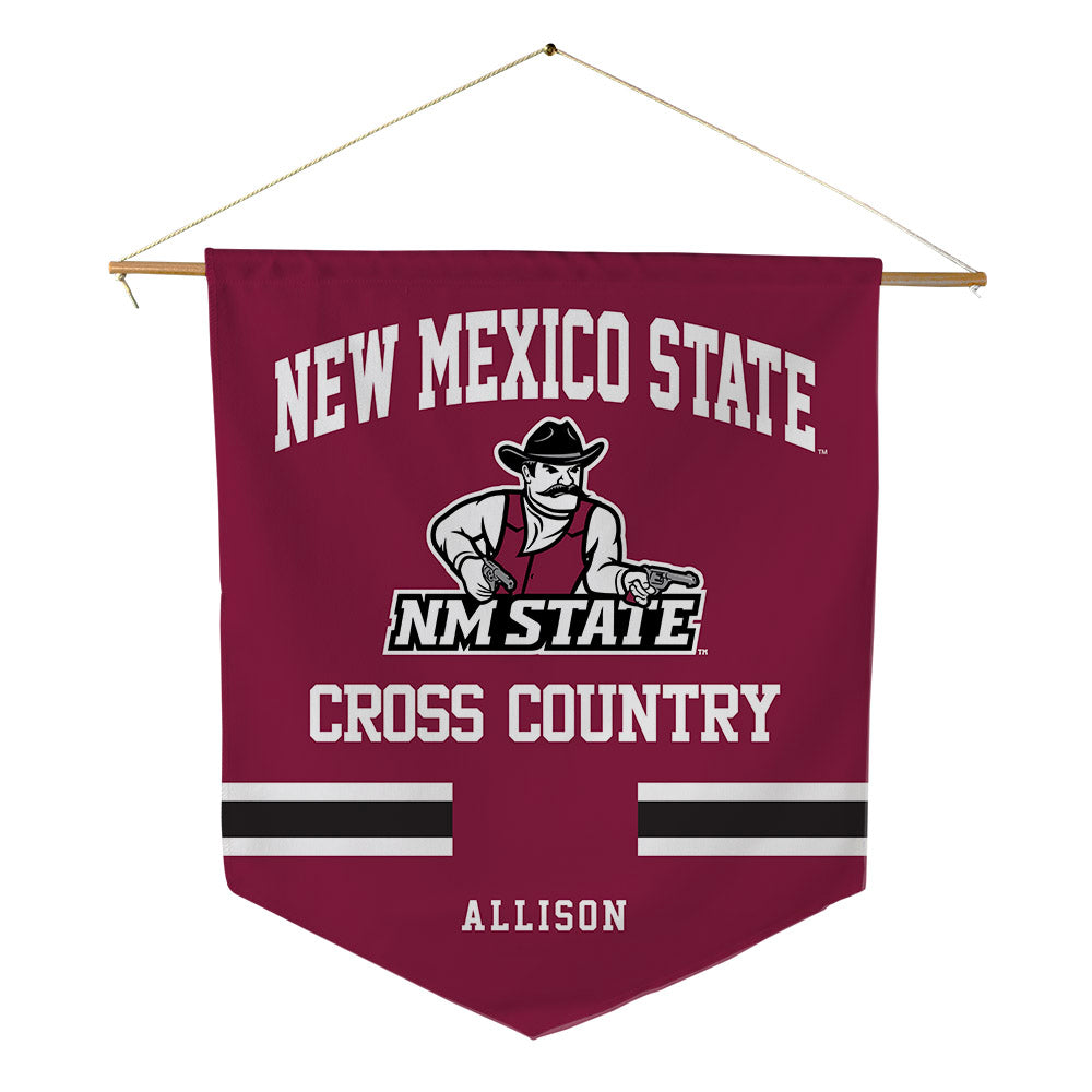 NMSU - NCAA Women's Cross Country : Nia Allison - Pennant - 18" x 21"-0