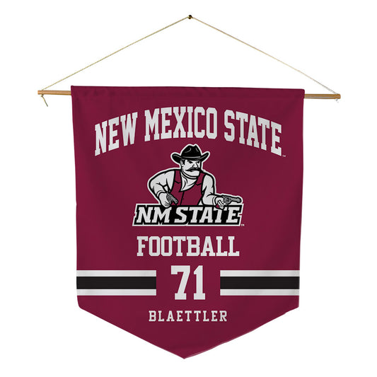 NMSU - NCAA Football : Evan Blaettler - Pennant - 18" x 21"-0