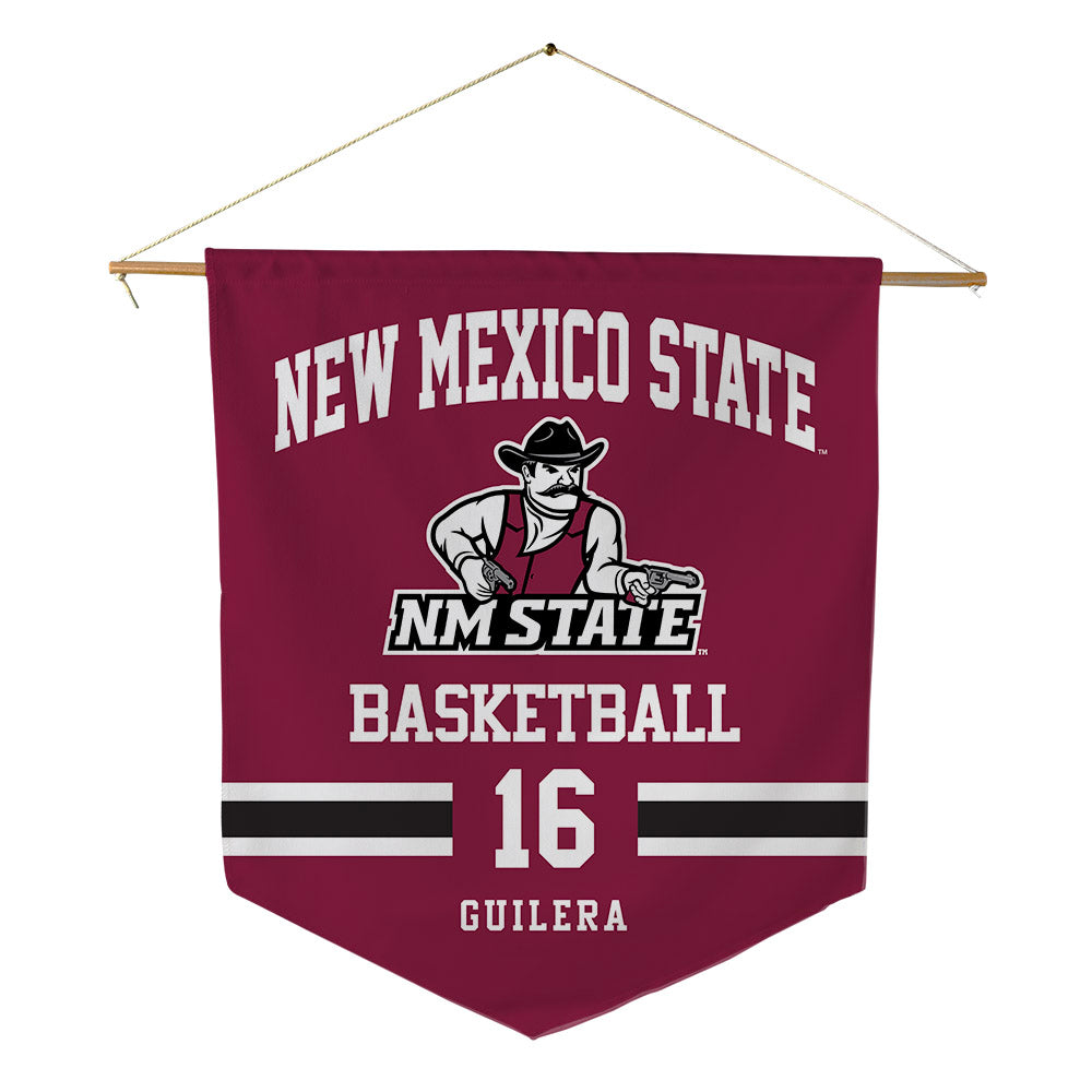 NMSU - NCAA Women's Basketball : Marta Guilera - Pennant - 18" x 21"-0