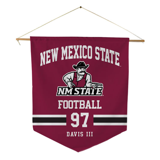 NMSU - NCAA Football : Henry Davis III - Pennant - 18" x 21"-0