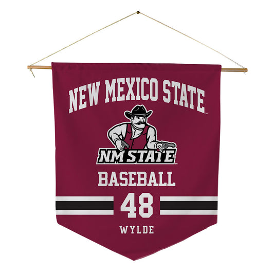 NMSU - NCAA Baseball : Connor Wylde - Pennant - 18" x 21"-0