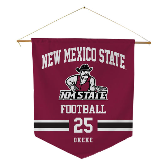 NMSU - NCAA Football : Obinna Okeke - Pennant - 18" x 21"-0