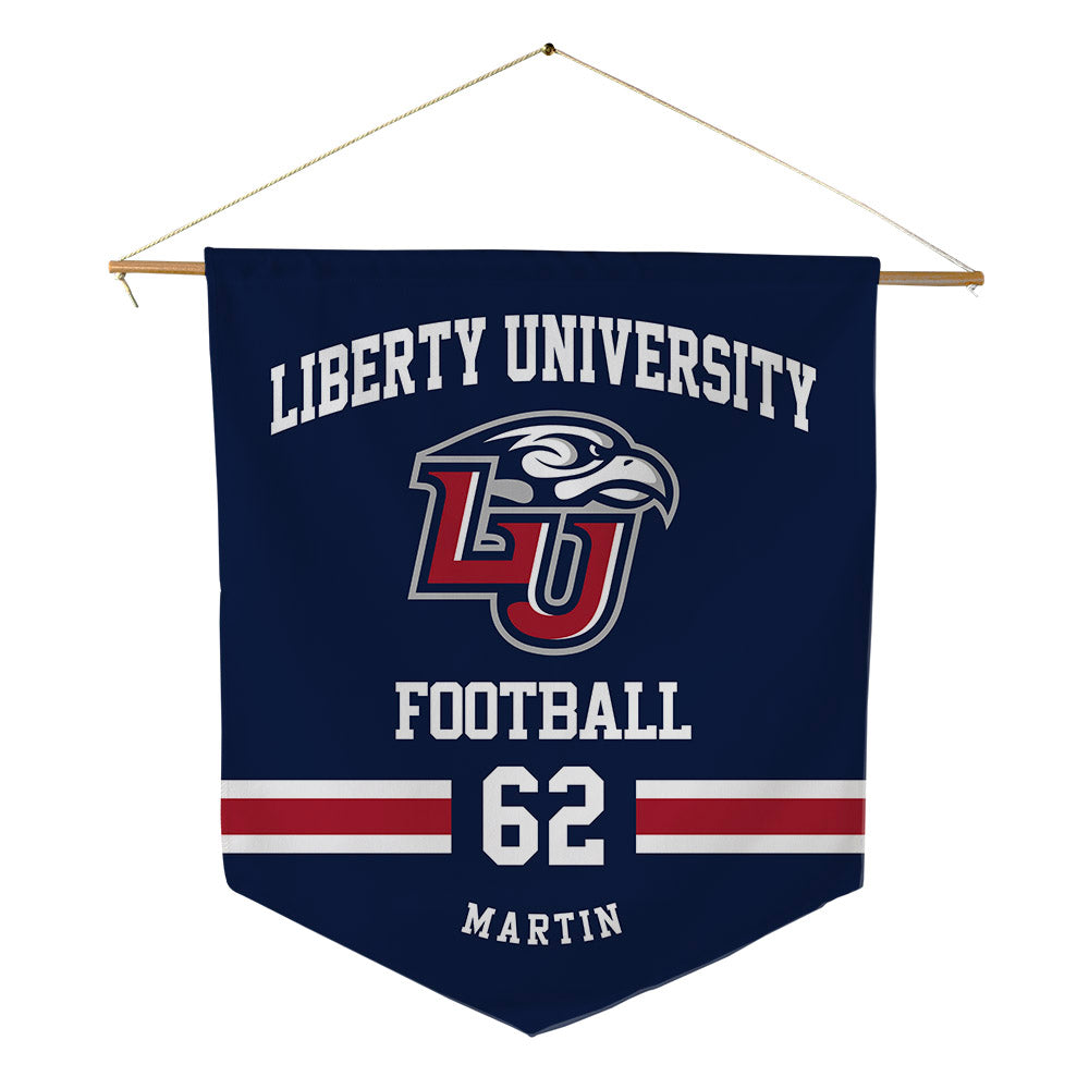 Liberty - NCAA Football : Blake Martin - Pennant - 18" x 21"-0