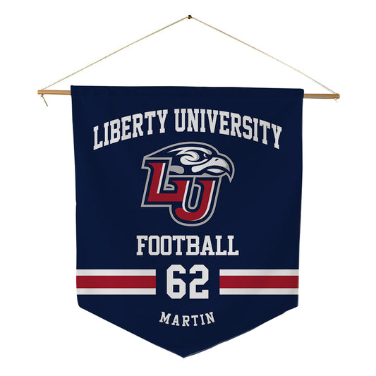 Liberty - NCAA Football : Blake Martin - Pennant - 18" x 21"-0