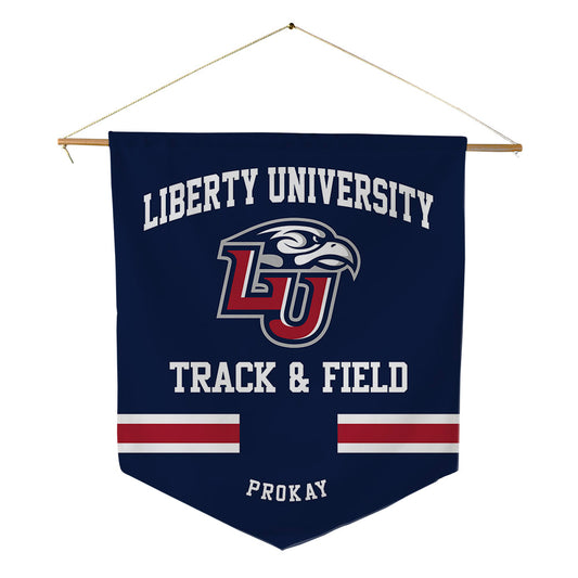 Liberty - NCAA Men's Track & Field : Mason Prokay - Pennant - 18" x 21"-0