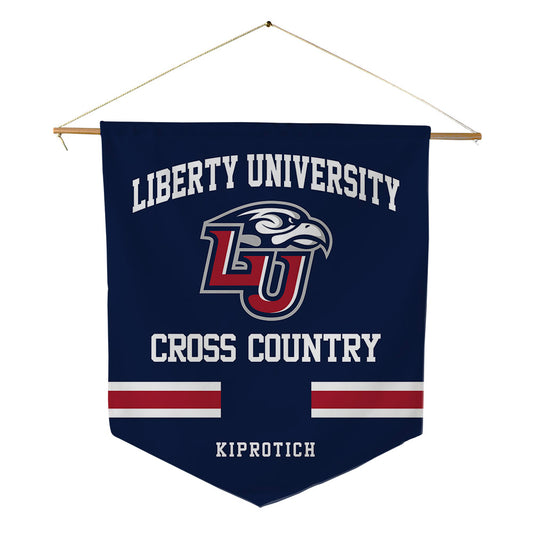Liberty - NCAA Men's Cross Country : Nicholas Kiprotich - Pennant - 18" x 21"-0