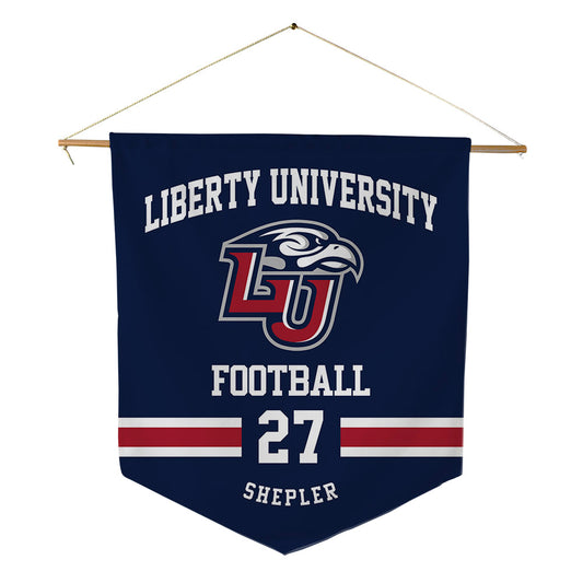 Liberty - NCAA Football : Clayton Shepler - Pennant - 18" x 21"-0