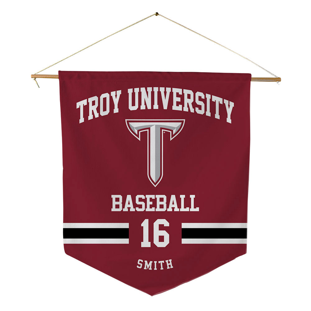 Troy - NCAA Baseball : Hayden Smith - Pennant - 18" x 21"-0