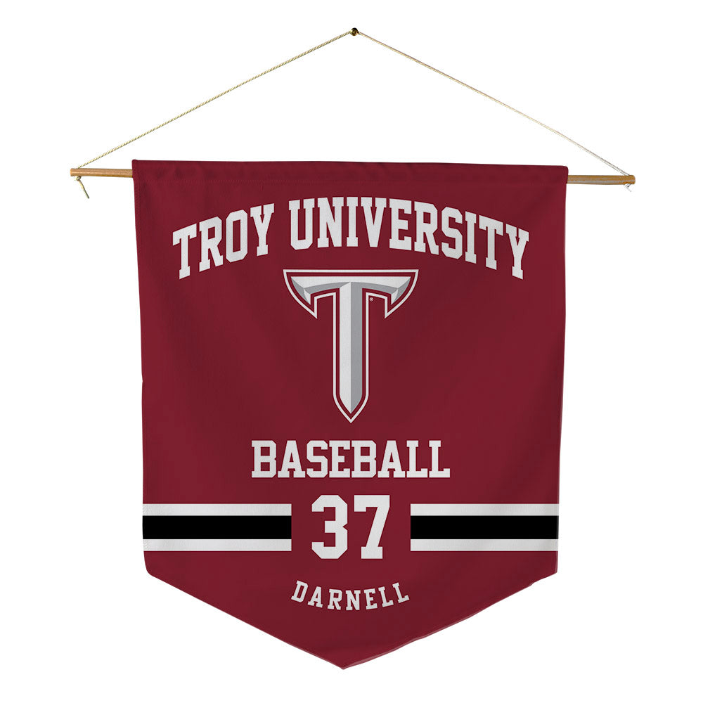 Troy - NCAA Baseball : Sean Darnell - Pennant - 18" x 21"-0