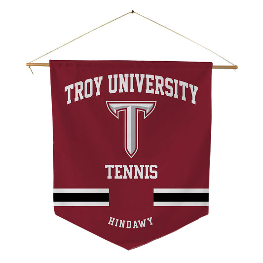 Troy - NCAA Women's Tennis : Sama Hindawy - Pennant - 18" x 21"-0