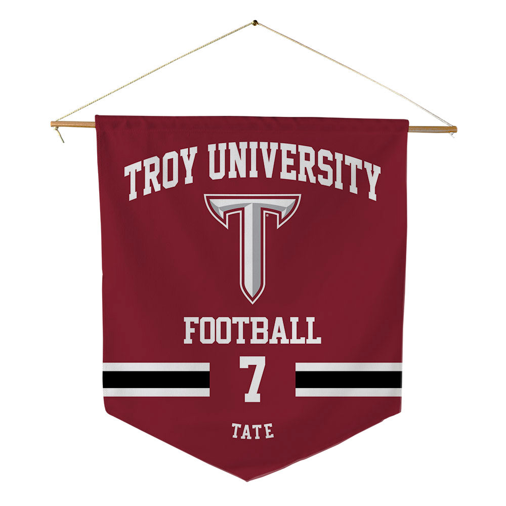 Troy - NCAA Football : Kristian Tate - Pennant - 18" x 21"-0