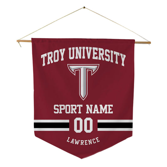 Troy - NCAA Softball : Jasmine Lawrence - Pennant - 18" x 21"-0