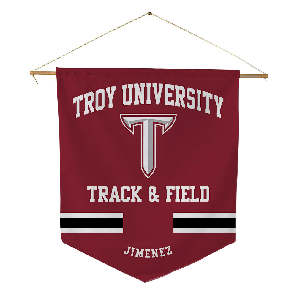 Troy - NCAA Women's Track & Field : Jasmine Jimenez - Pennant - 18" x 21"-0
